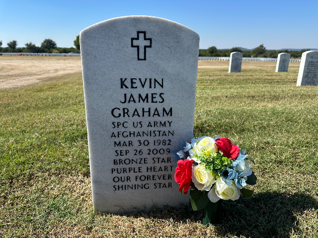 Flower delivery for Kevin James Graham