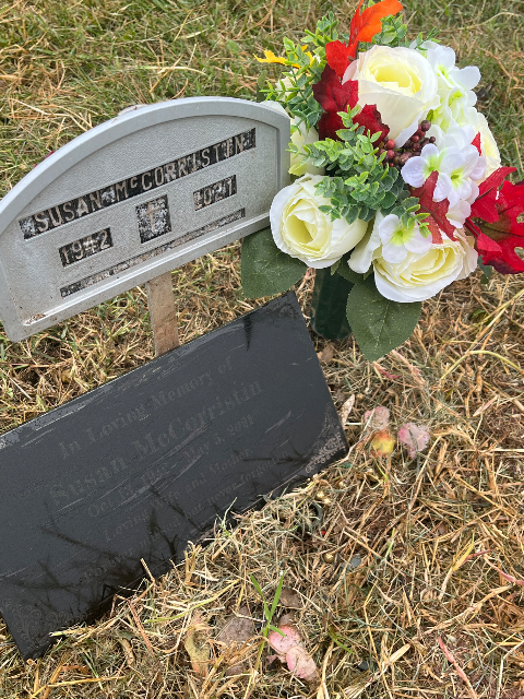 Flower delivery for Susan McCorristin