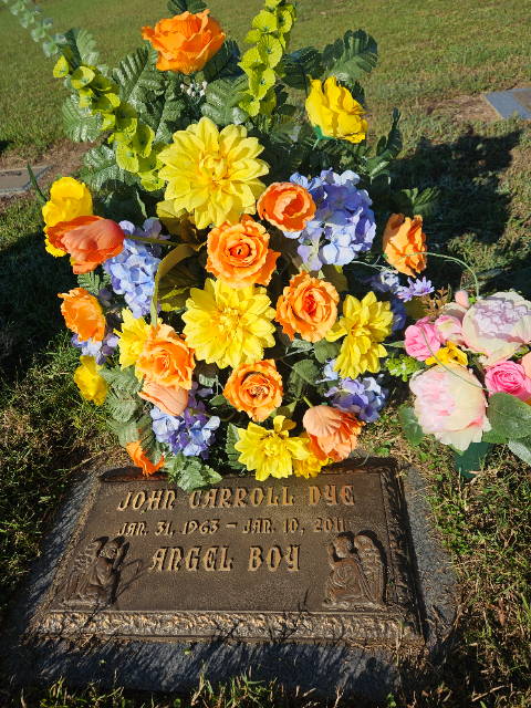 Flower delivery for John Carroll Dye