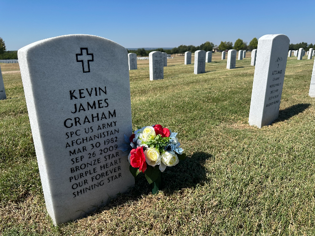 Flower delivery for Kevin James Graham