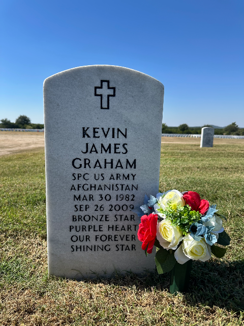 Flower delivery for Kevin James Graham