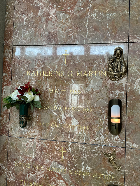 Flower delivery for Katherine G. Martin