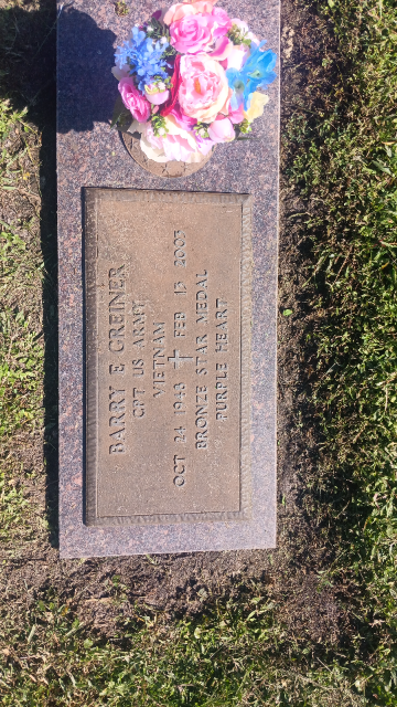 Flower delivery for Barry Eugene Greiner