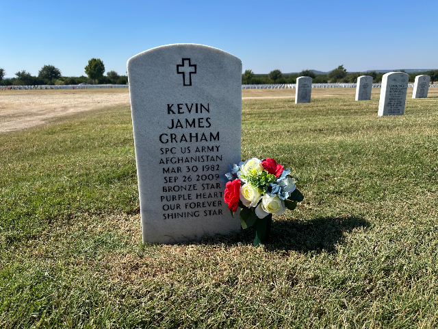 Flower delivery for Kevin James Graham