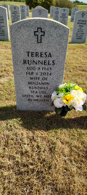 Flower delivery for Teresa D Runnels