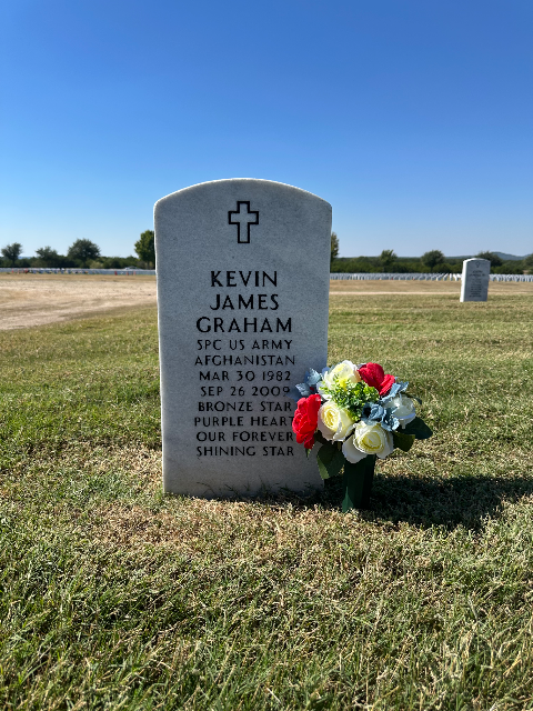 Flower delivery for Kevin James Graham