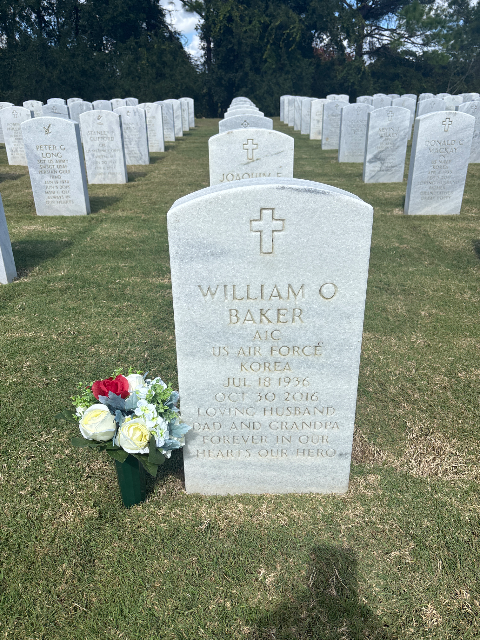 Flower delivery for William DAD Baker