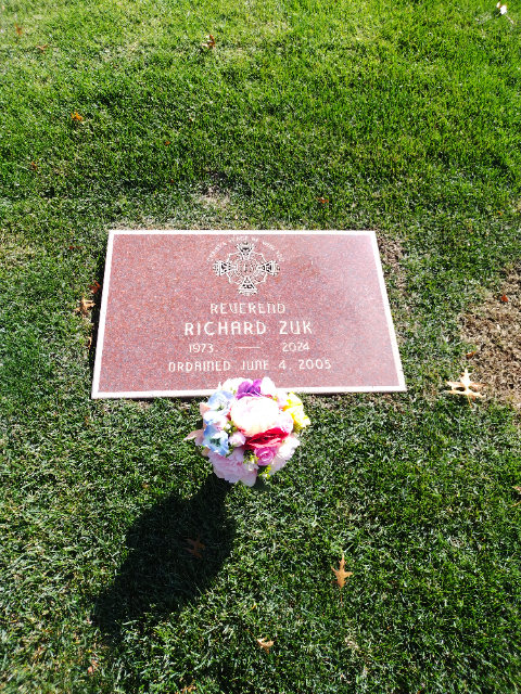 Flower delivery for Richard Zuk