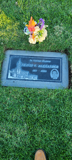 Flower delivery for Travis Victor Alexander