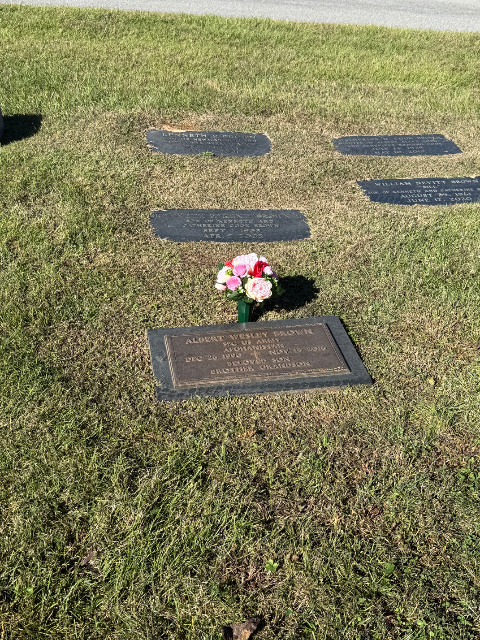 Flower delivery for Albert Wesley Brown