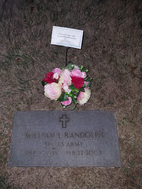 Flower delivery for William Lee Randolph