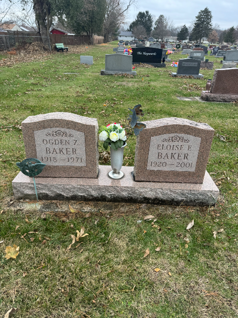 Flower delivery for Ruby Eloise Baker