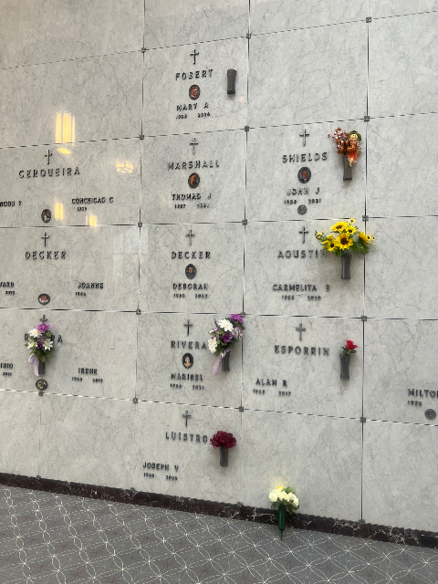 Flower delivery for Mary A. Fobert