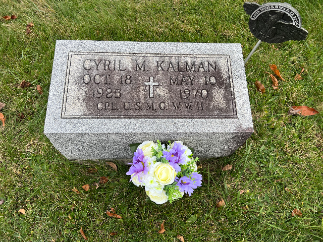 Flower delivery for Cyril M Kalman