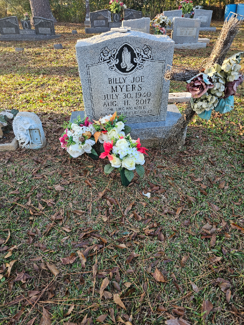 Flower delivery for Billy Joe Myers