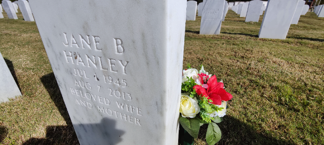 Flower delivery for James T Hanley