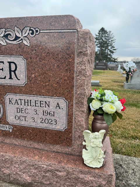 Flower delivery for Kathleen A. Baker