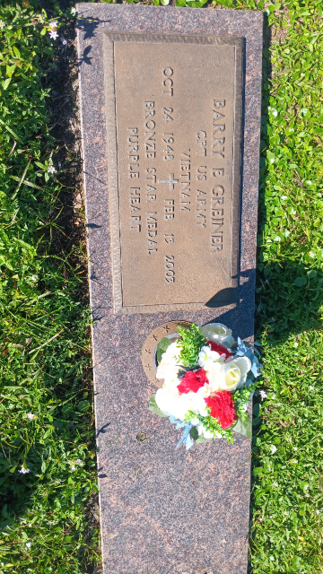 Flower delivery for Barry Eugene Greiner