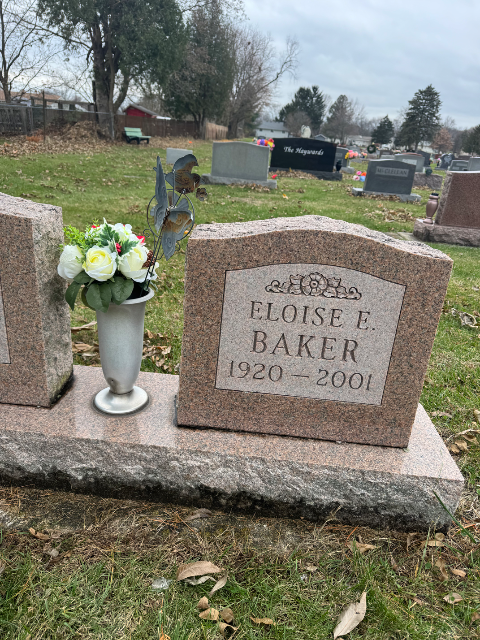Flower delivery for Ruby Eloise Baker