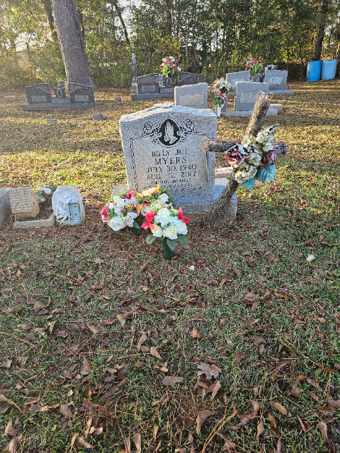 Flower delivery for Billy Joe Myers