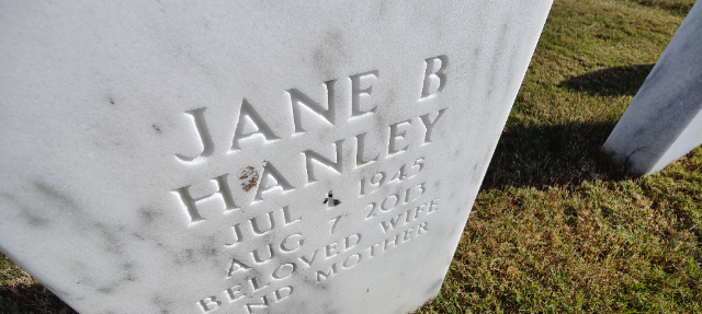 Flower delivery for James T Hanley