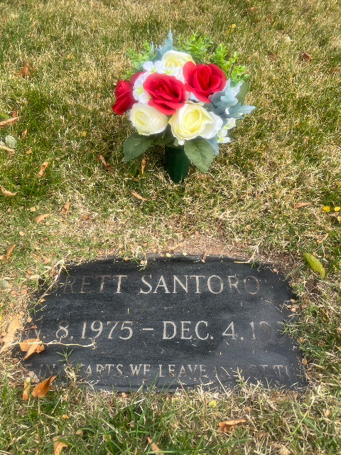 Flower delivery for Brett J. Santoro