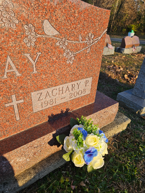 Flower delivery for Zachary P May