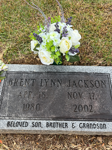 Flower delivery for Brent Lynn Jackson