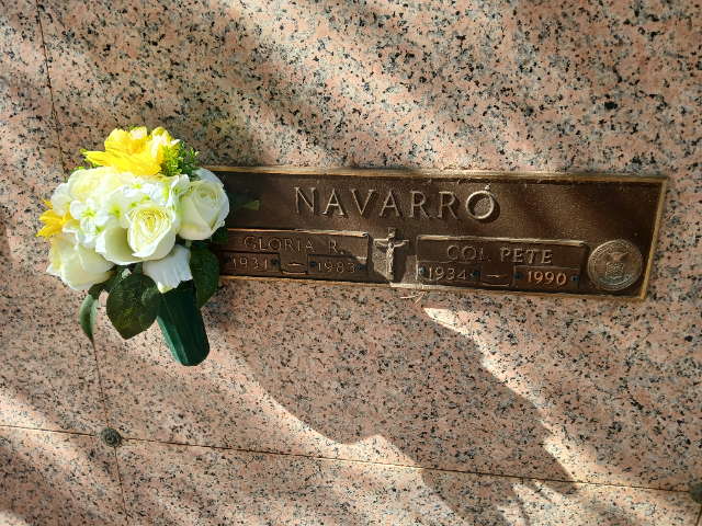 Flower delivery for Pete Navarro