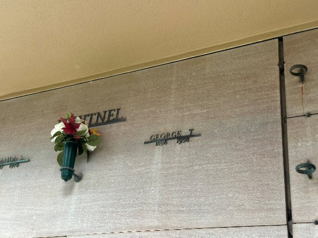 Flower delivery for George Trammell Whitnel