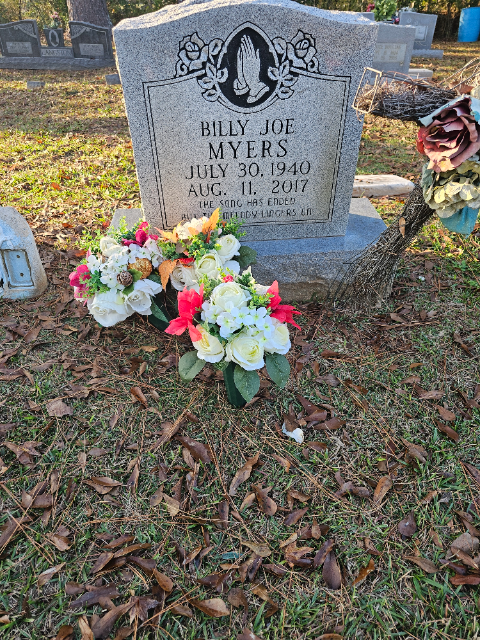 Flower delivery for Billy Joe Myers