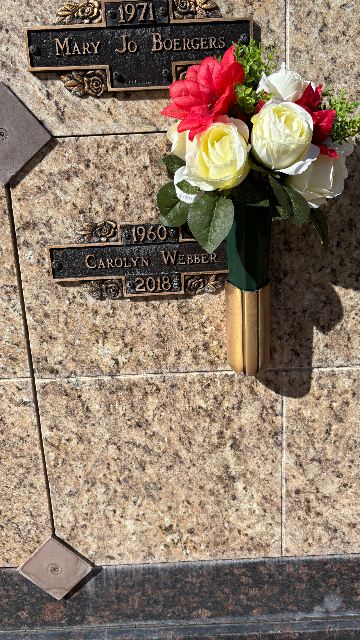 Flower delivery for Carolyn Webber