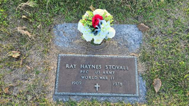 Flower delivery for Ray Haynes Stovall