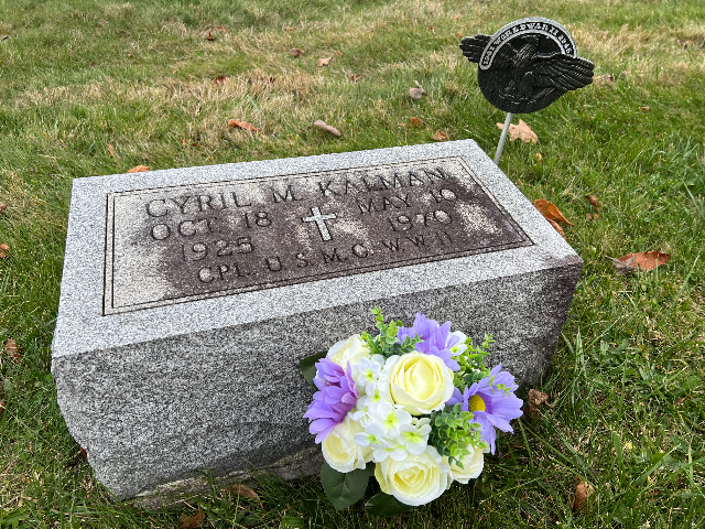 Flower delivery for Cyril M Kalman