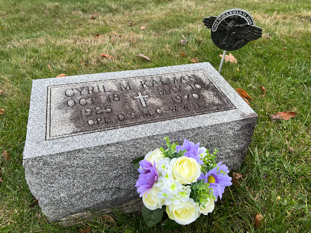 Flower delivery for Cyril M Kalman