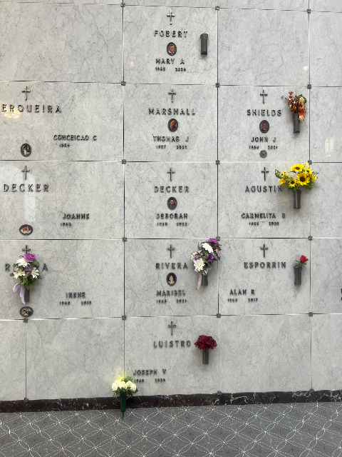 Flower delivery for Mary A. Fobert