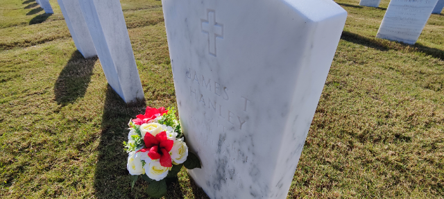 Flower delivery for James T Hanley