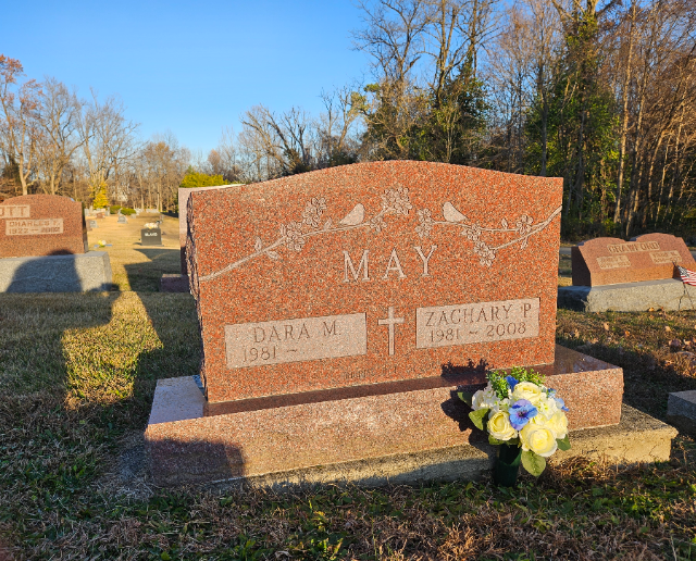 Flower delivery for Zachary P May