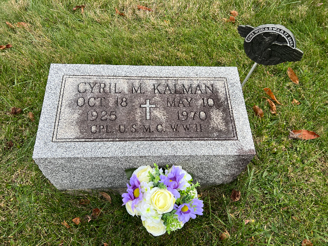 Flower delivery for Cyril M Kalman