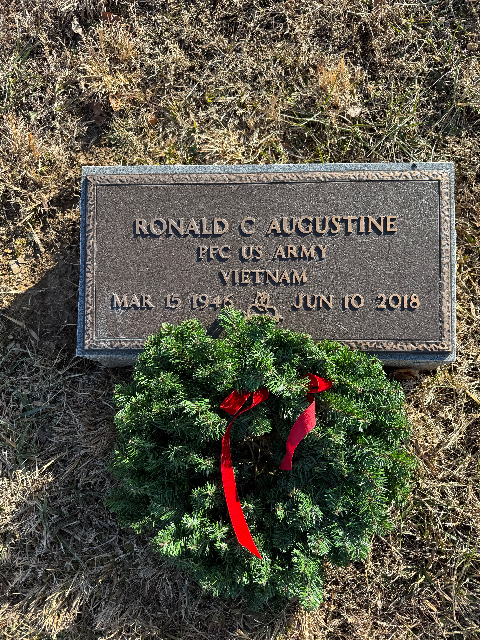 Flower delivery for Ronald Clyde Augustine