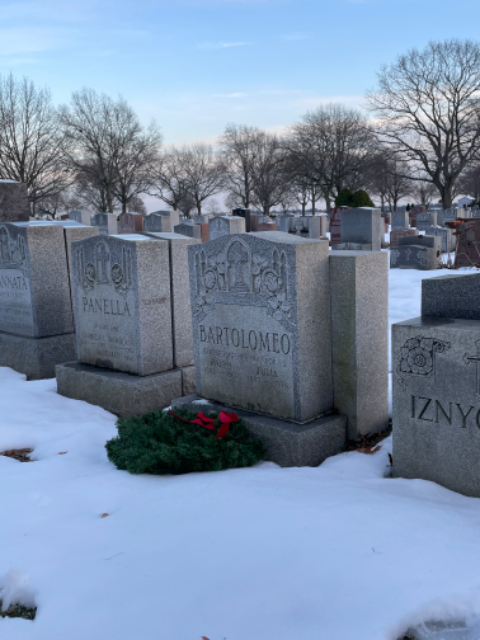 Flower delivery for Julia Bartolomeo