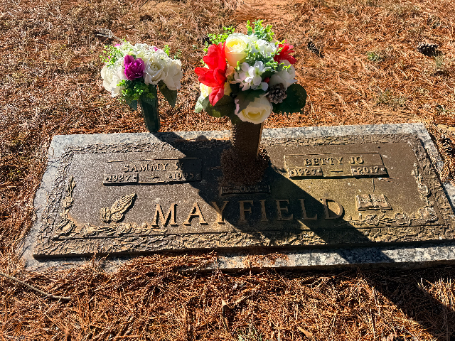 Flower delivery for Betty Blair Mayfield
