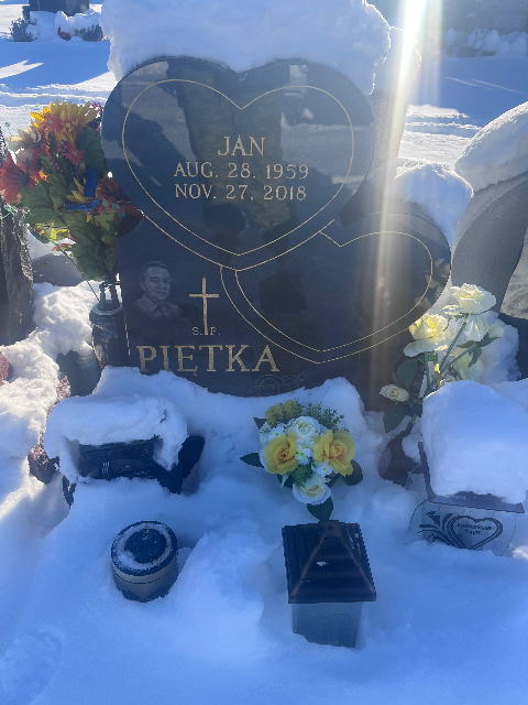 Flower delivery for Jan Pietka