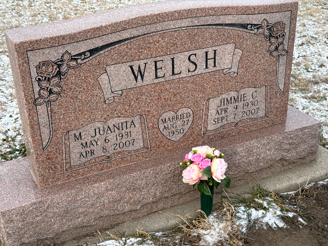 Flower delivery for Jimmie C Welsh