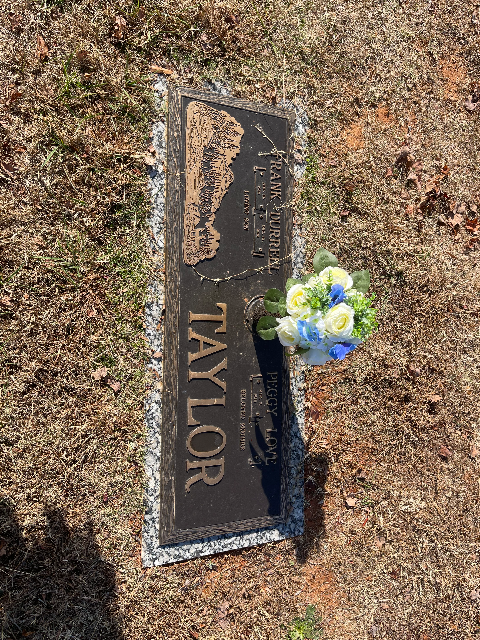 Flower delivery for Frank Durrell “Dewey” Taylor