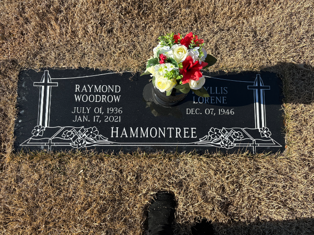 Flower delivery for Raymond Woodrow Hammontree
