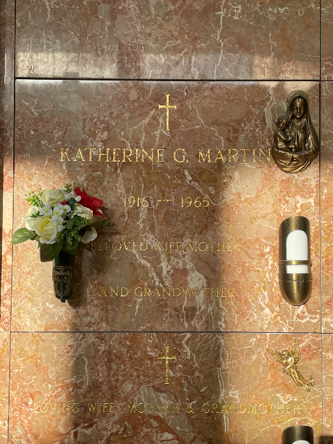 Flower delivery for Katherine G. Martin