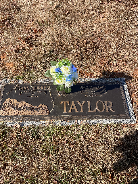 Flower delivery for Frank Durrell “Dewey” Taylor