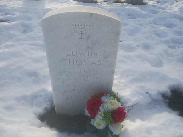 Flower delivery for Edwin Thomas