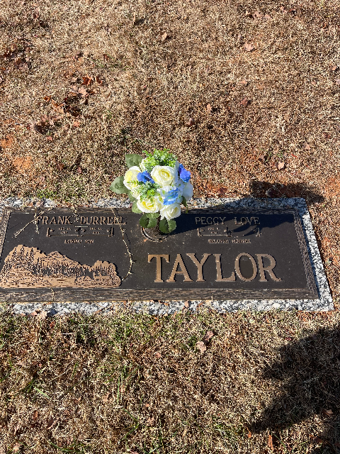 Flower delivery for Frank Durrell “Dewey” Taylor